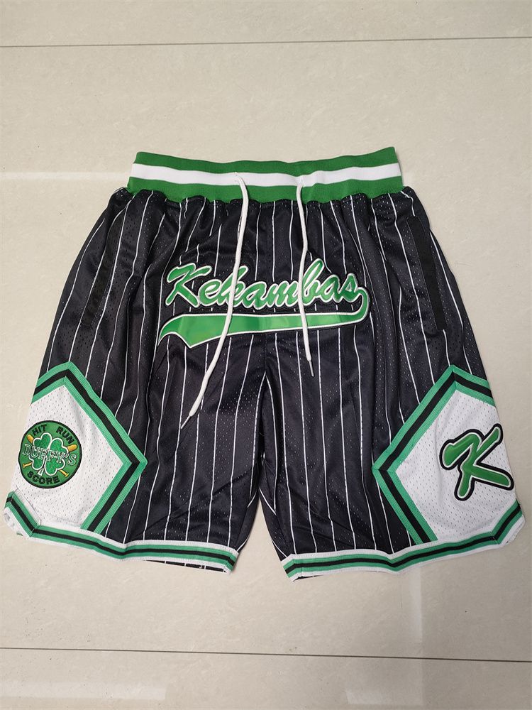 2025 Men NBA KEKAM JUST.DON Shorts Black style 1->more jerseys->NBA Jersey